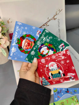 Новогодние патчи для глаз (красные) Новогодние патчи для глаз (красные)