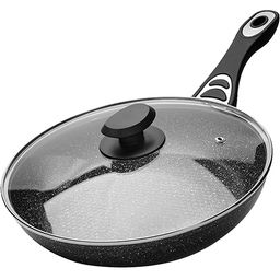 40592 Сковорода с крышкой 24 см алюмин/антиприг/покрыт MB (х8) - Mayer&boch фото 2