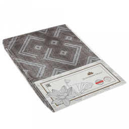 Дорожка столовая, сервировочная 50х215см "Тотем", рогожка, хлопок "Комфорт" 171г/м2, упаковка классическая 28х41см, "Домашняя мода" (Россия)