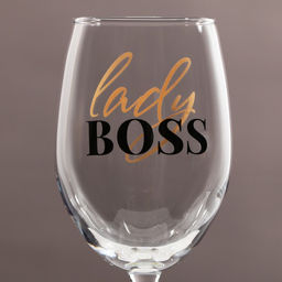 Бокал для вина Lady boss, 360 мл - Дорого внимание фото 3