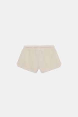 SHORTS CORDONES EFECTO LAVADO / Piedra - Zara фото 3