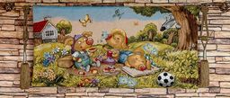 Три поросенка - гобеленовое панно