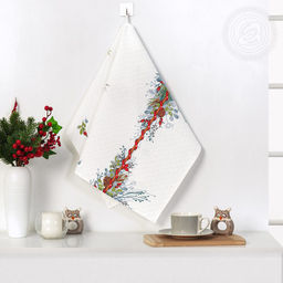 Полотенце кухонное из рогожки "Антураж" 50х70/1 шт. - 50*70 Полотенца из рогожки