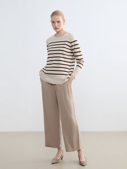 Beli Lastikli Geni? Pa?a Kad?n Pantolon