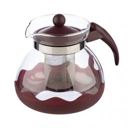 Чайник заварочный Decotto-1500, обьем 1.5л, с пл. ручкой, фильтр нерж, арт.910107