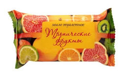 Мыло Туалетное КМЗ 100гр Тропические фрукты в обертке