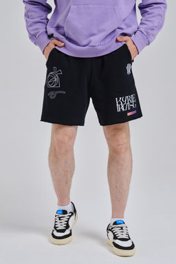 Шорты трикотажные Черный