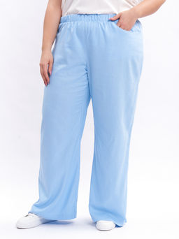 Брюки льняные BB31052BLU13