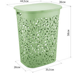 Корзина для белья 55л. ФЛОРА арт.М2621