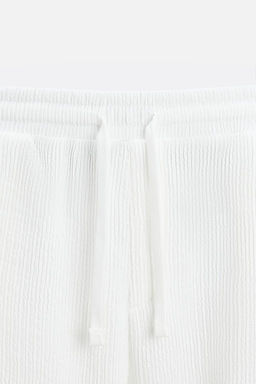 RELAXED FIT JACQUARD BERMUDA SHORTS - Zara фото 15