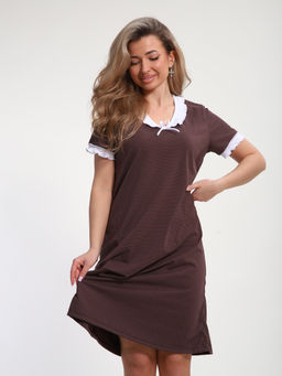 М431 Сорочка Зефирка(шоколадный)