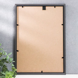 Фоторамка для фото 21×30 см «Радуга», пластик, синий металлик, (пластиковый экран)