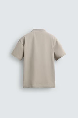 POLO RELAXED FIT LAVADO / Crudo - Zara фото 8