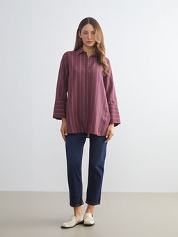 ?izgili Kad?n G?mlek Tunik