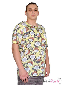 Футболка Модель №1826 размеры 44-84 - Plusmoda фото 2