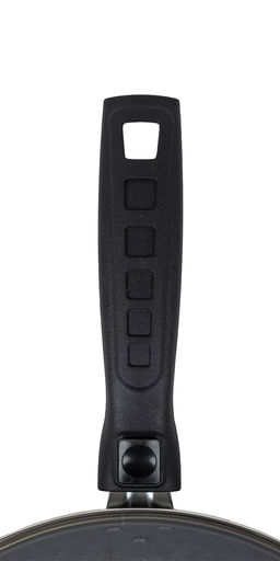 60682434 Сковорода 240мм, 1 ручка, стеклянная крышка "Кружево"