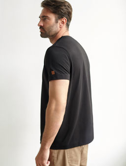 Футболка из премиального хлопка с авторским принтом - Vilatte фото 5