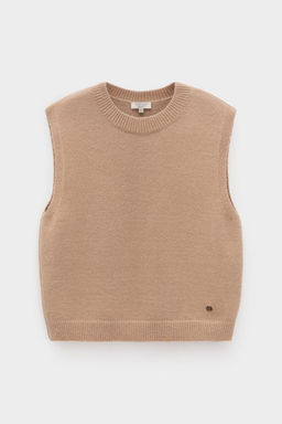 ЕВ 30263/ш/бежевый жилет жен