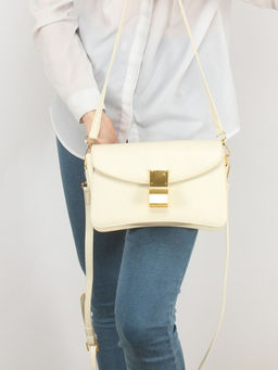 Сумка женская искусственная кожа Ch&K-803, 1отд, плечевой ремень, белый SALE 253365 - Adelia фото 10