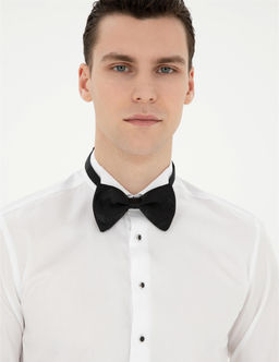 Beyaz Slim Fit Smokin G_mlek