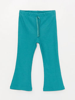 Beli Lastikli Basic K?z Bebek Tayt Pantolon