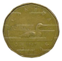 Монета 1 доллар 1987 года Канада