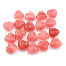 Кулон из халцедона сердечко 20*20мм