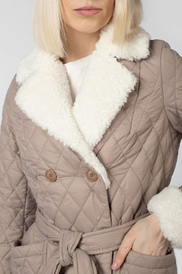 Пальто женское демисезонное (пояс) - Империя пальто фото 10