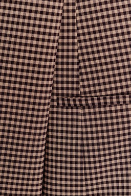 BLAZER CRUZADA OVERSIZE CUADRO VICHY / Rosa - Zara фото 10