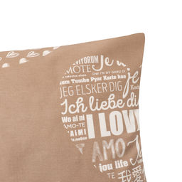 Комплект наволочек Этель Te amo (вид 3), 50х70 см - 2 шт, 100% хлопок, бязь  фото 3