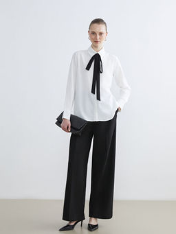 Fular Detayl? Kad?n G?mlek