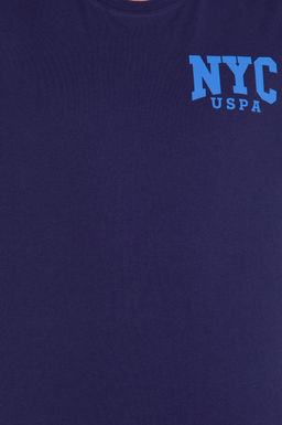 U. S. Polo Assn Мужская темно-синяя футболка с круглым вырезом - U.s. polo assn фото 6
