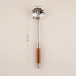 Ложка для спагетти SL Home «Рустик», 34×8.5 см, нержавеющая сталь, серебристая