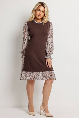 Платье женское 6165/02/Коричневый - Rise фото 2