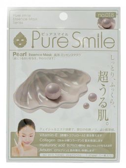 Маска для лица SunSmile PureSmile 018 Pearl Essense Mask косметическая жемчуг 1шт, 1/600, ,