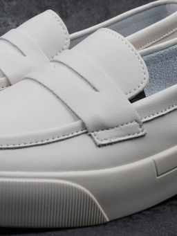 03-YD122-2 LT. BEIGE Лоферы женские (натуральная кожа)