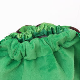 Сумка детская «Пиксели», 35×30 см, зелёная