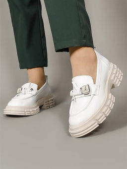 Лоферы женские комфорт 807-17 Beyaz