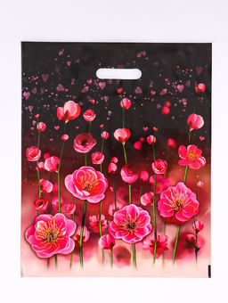 Цена за 50 шт. Пакет подарочный Серенада полиэтиленовый с вырубной ручкой, ламинированный 38?47 см, 60 мкм