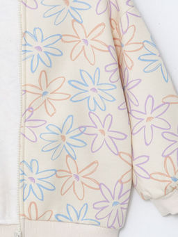 Kap??onlu Bask?l? Kal?n K?z ?ocuk H?rka - Waikiki фото 3