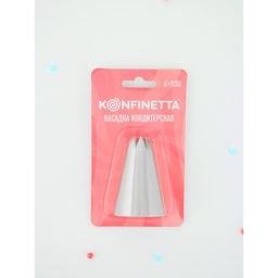 Насадка кондитерская KONFINETTA Закрытая звезда, d=3.5 см, выход 1.7 см, нержавеющая сталь  фото 4