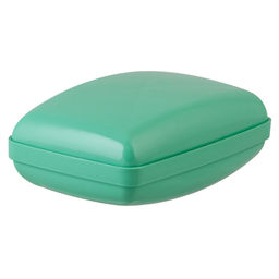 Мыльница дорожная пластмассовая 4,2х10,5х7,1см (Россия) - Домашняя мода фото 2