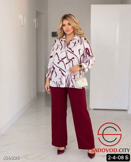 Костюм тройка с принтом - Bruno фото 3