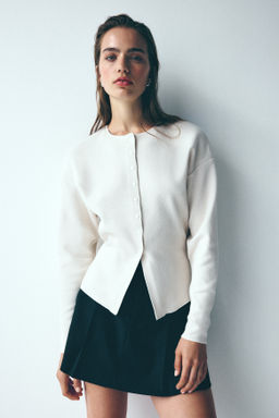 C?rdigan en punto con textura - H&m фото 4