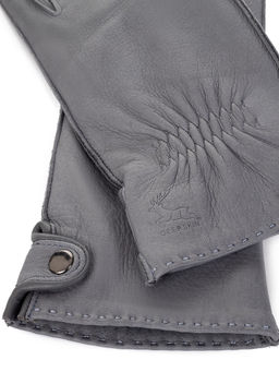 Перчатки женские 100% ш OS640 d.grey - Eleganzza фото 7