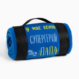 Плед Этель Супергерой 130х150 см, 100% п/э, флис 160 гр/м2