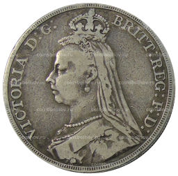 1 крона 1890 года Великобритания