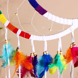 Ловец снов «Месяц», 30×80 см