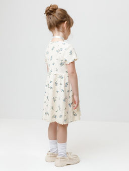 К 5793/айвори,голубика платье для дев