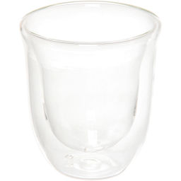 Цена за 2 шт. Стакан стеклянный с двойными стенками 200мл "Хай-Тек" для кофе